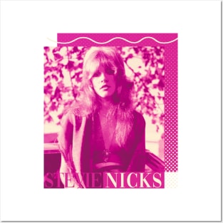 Stevie Nicks /// Vintage portrait Posters and Art